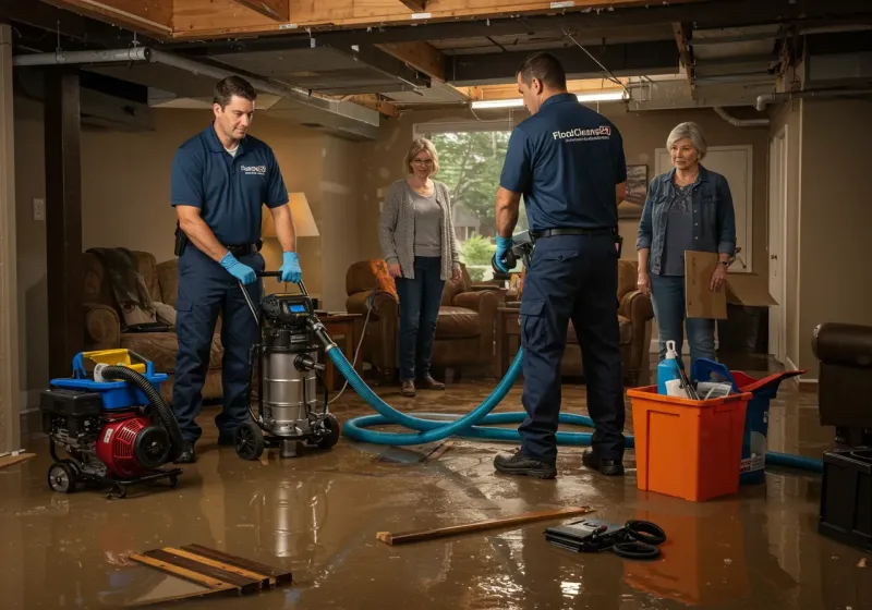 Basement Water Extraction and Removal Techniques process in Kimberly, WI