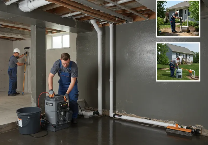 Basement Waterproofing and Flood Prevention process in Kimberly, WI